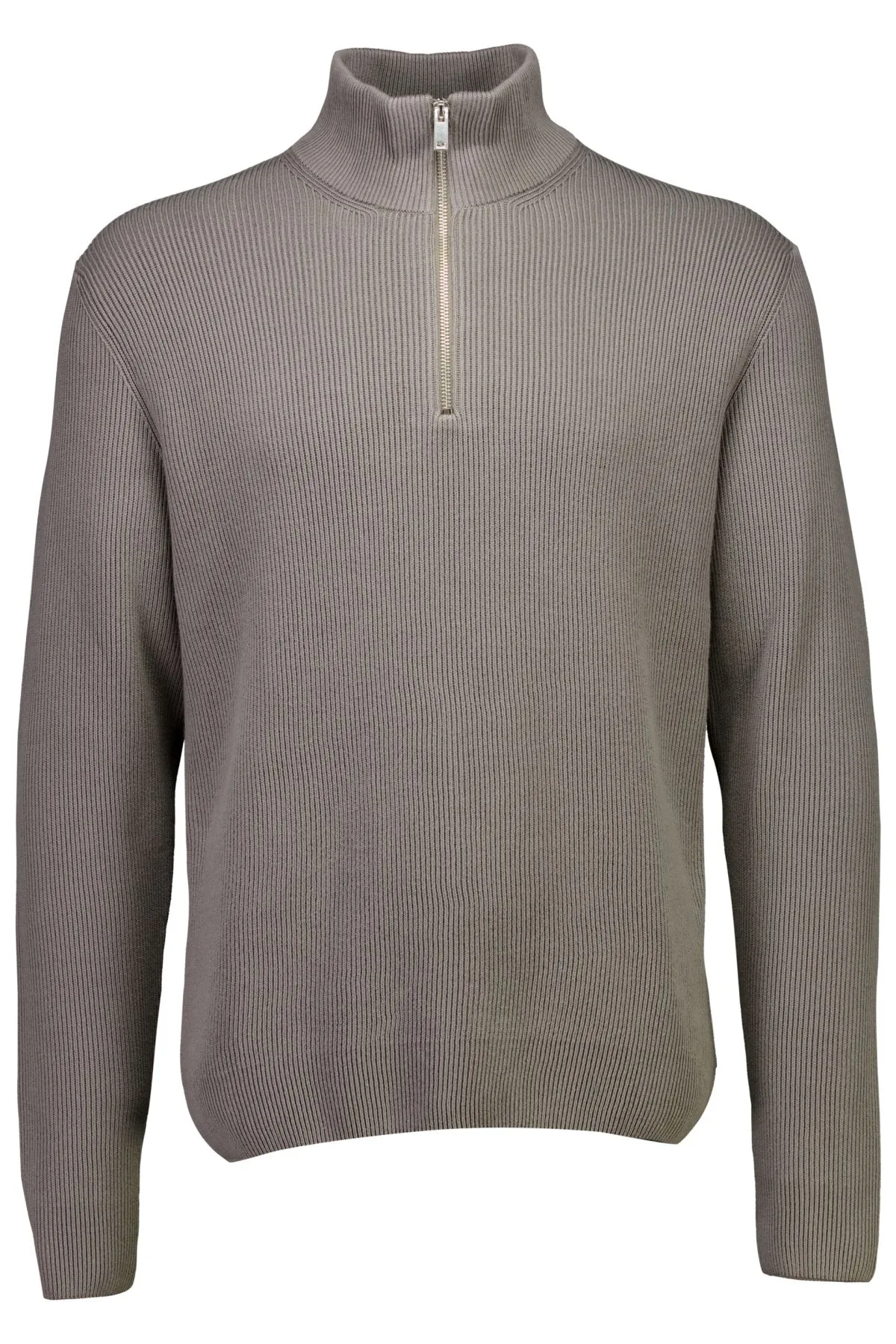 XL Half zip rib knit male - XL - FashionsVida