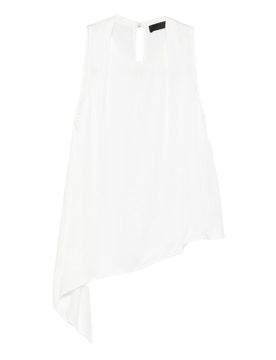Top asimmetrico senza maniche