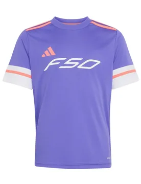 Kinder Trikot F50 - Violet - unisex - Size: 13/14 ans - Adidas - FashionsVida