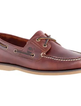 Mocassini Da Barca Larghi Classic Medium Brown Smooth EU 44