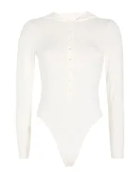 Bodysuit Damen Elfenbein L,M,S,XL,XS,XXS Damen