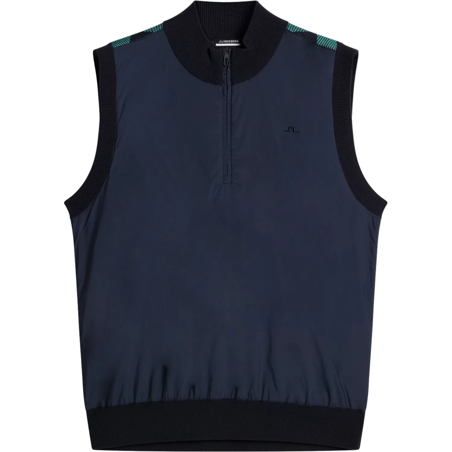 Pullunder Max Hybrid, grün/schwarz s - J.lindeberg - FashionsVida