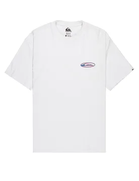 Camiseta de playa Quikglobe para hombre blanco S - Quiksilver - FashionsVida