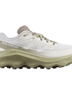 Ultra Flow 2 Trail Running Shoes Vanilla Ice / Eucalyptus / Dusty Yellow UK 10 Men - Salomon - FashionsVida
