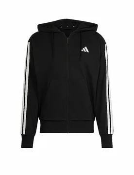 Felpa con cappuccio da uomo 3S FT FZ nero XL - Adidas - FashionsVida