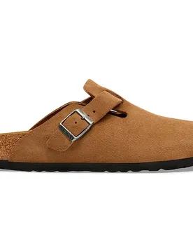 Sandali Stretti Boston Suede Leather Dark Tea EU 41