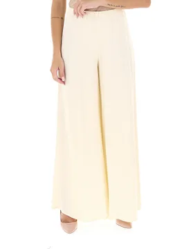 KOCCA Pantalone a palazzo BURRO M - Kocca - FashionsVida