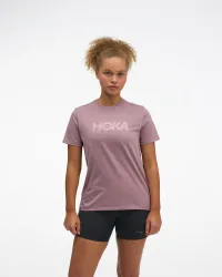 Women's Core Logo Graphic T-Shirt in Dark Quartzite, Size Large