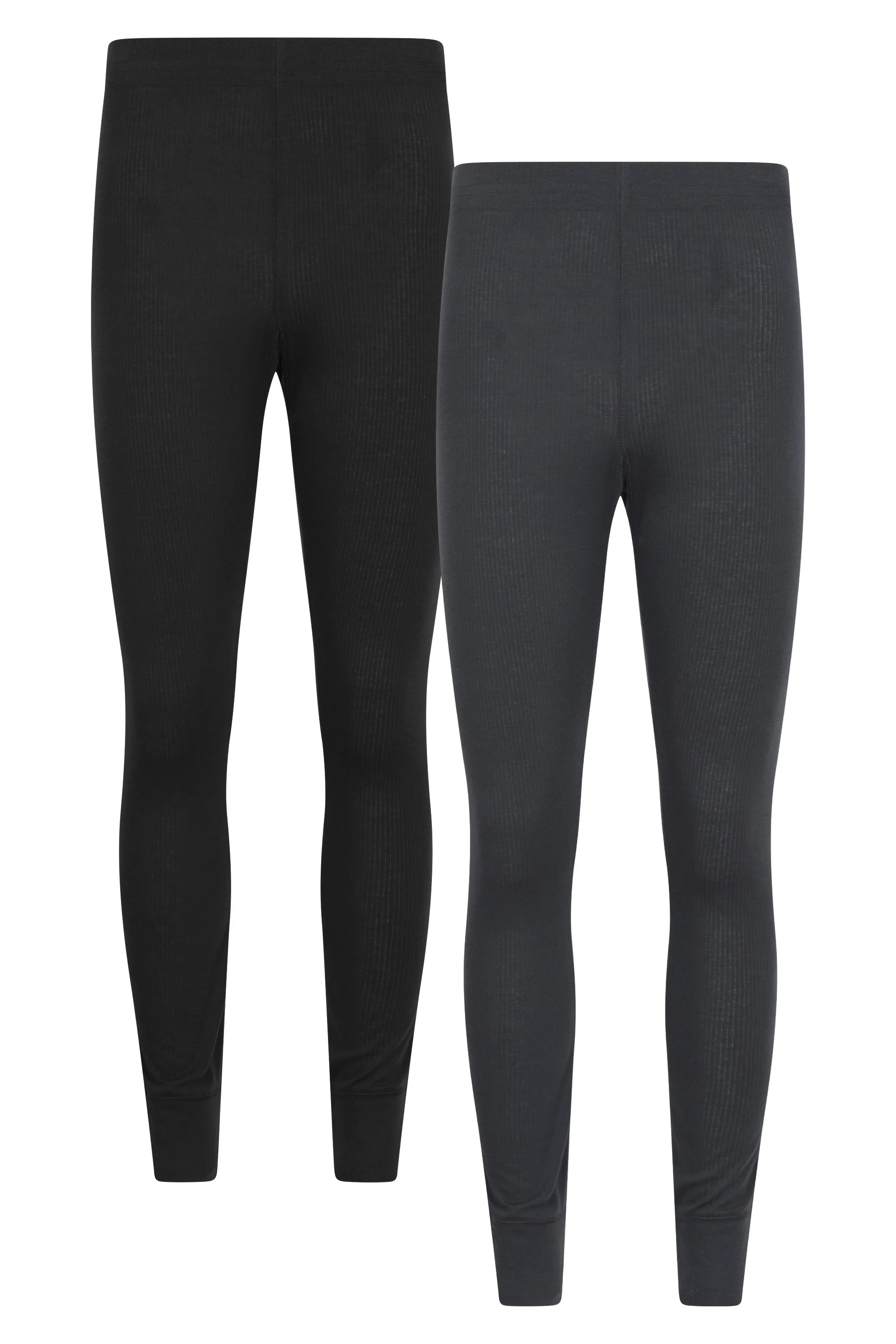 Talus Mens Baselayer Pants 2-Pack - Grey - Grey - Size: 4XL - Mountain Warehouse - FashionsVida