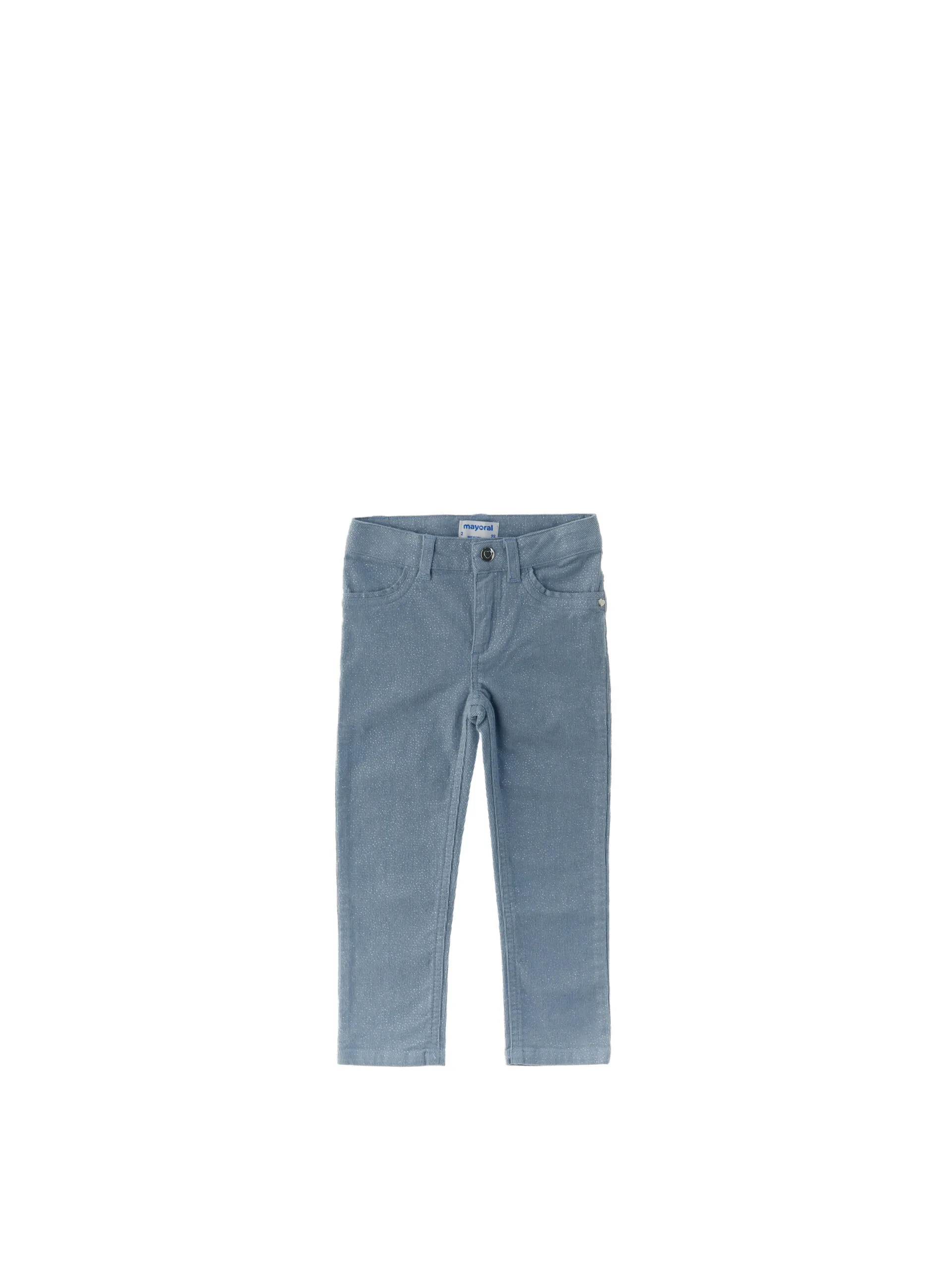 Pantalone con strass BLU CHIARO 4A - Mayoral - FashionsVida