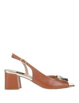 Sandalias Mujer Camel 35 Mujer