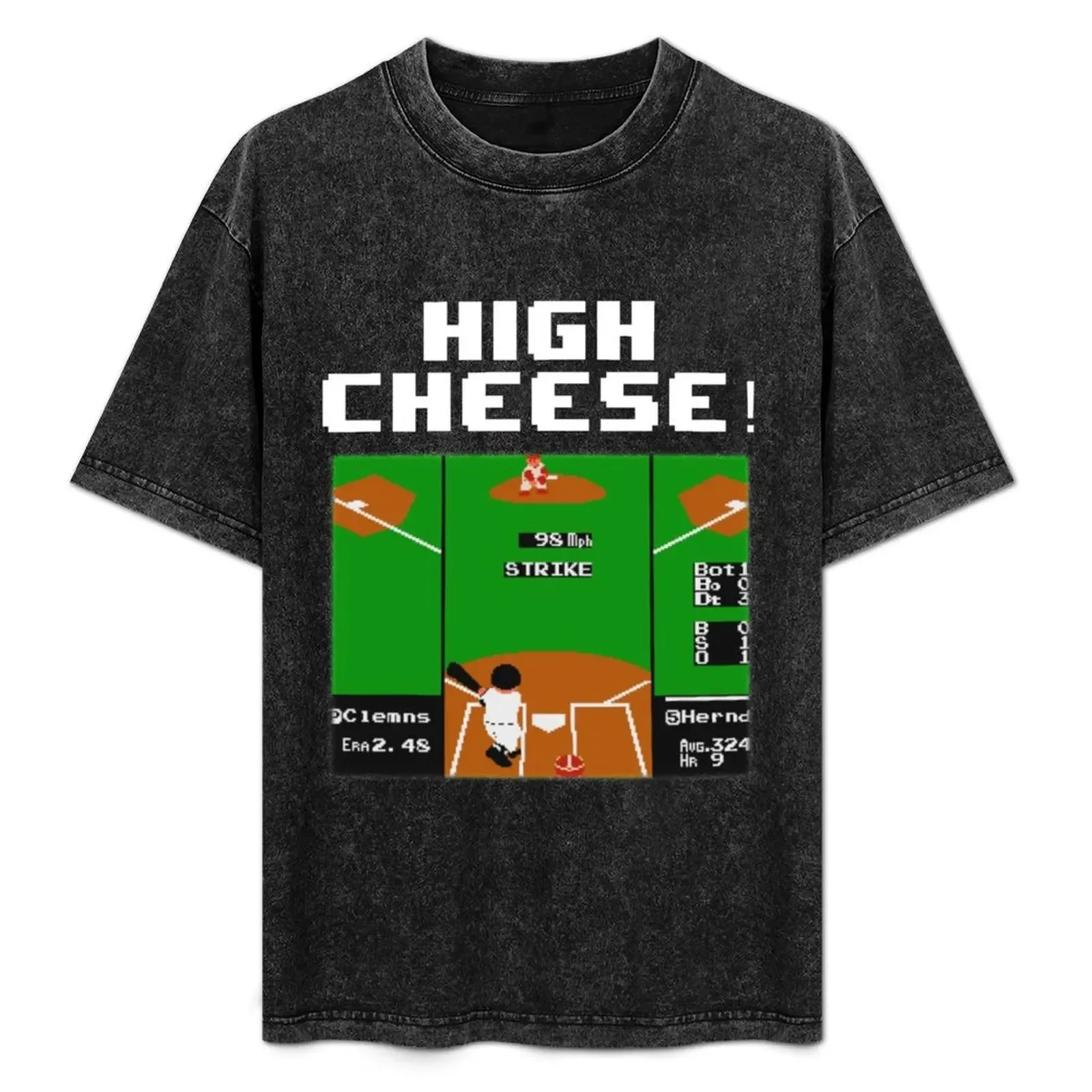 RBI Baseball High Cheese Retro Game T-Shirt Comfortable Work Wear Tee - Aliexpress - FashionsVida