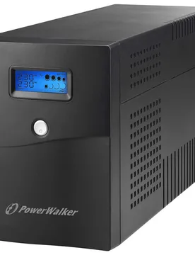 Ups Vi 3000 Scl Line-interactive 3kva 1800w Black EU Plug unisex - Powerwalker - FashionsVida
