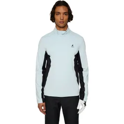 Layer Carlo 1/2-Zip, blau/schwarz l