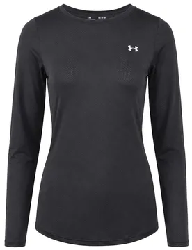 Tech Vent Womens Black Top - Size X-Small - Under armour - FashionsVida