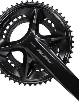 Crankset 12-speed bielas carretera Negro (UNICA)