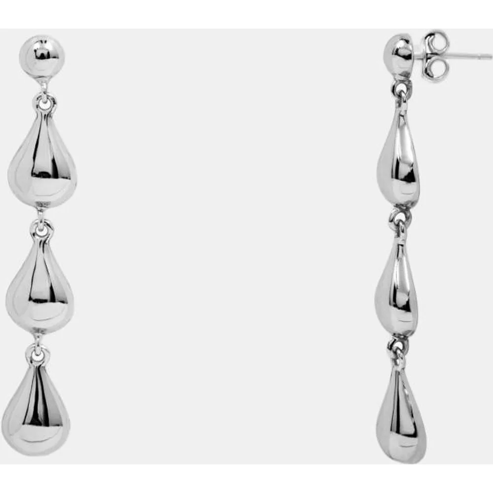 Pendientes Sublime plateados - Moliane - FashionsVida