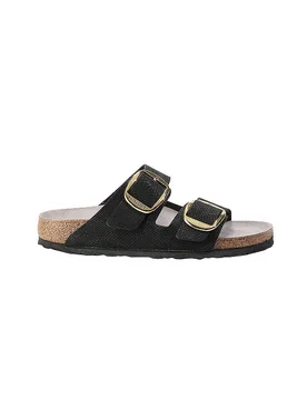 Pantoletten ARIZONA BIG BUCKLE noir 39 - Birkenstock - FashionsVida