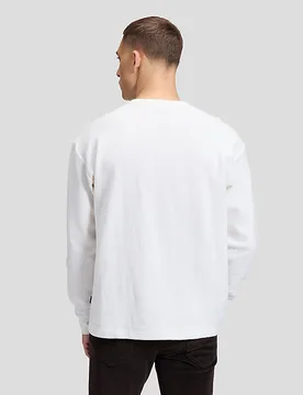 Slim Henley Tee Ecru Größe M male - Lee - FashionsVida