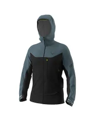 Chaqueta softshell de esquí de travesía para hombre Radical con capucha gasolina S