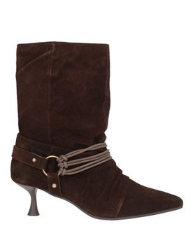 Botines de caña alta Mujer Marrón chocolate 36,37,38,39,40,41 Mujer