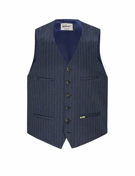 Trachtengilet LUSEBASTIAN dunkelblau 52 herren - LUIS TRENKER - FashionsVida