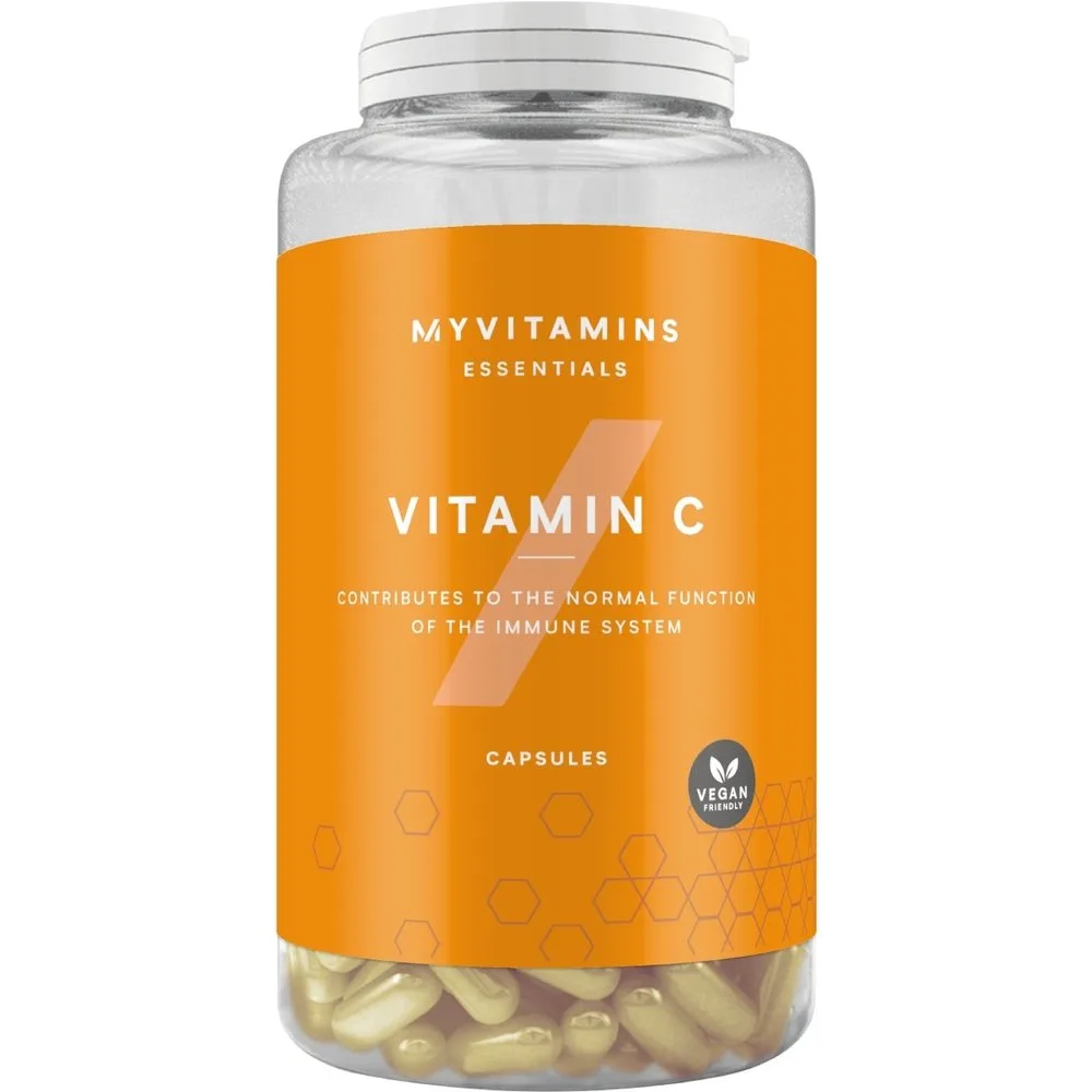 Cápsulas de vitamina C - 60CAPSULES, 30raciones - Myvitamins - FashionsVida