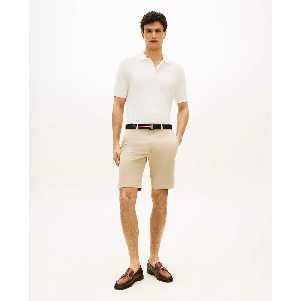 Bermuda de caballero lisa tipo chino - Tommy Hilfiger - FashionsVida