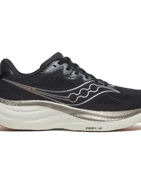 Ride 19 Running Shoes Black / Pewter UK 10.5 Men - Saucony - FashionsVida