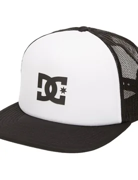 Casquette Gas Station Trucker White / Black One Size Homme - Dc shoes - FashionsVida