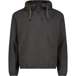 Man jacket fix hood chaqueta outdoor hombre Gris (56)