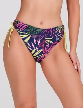 Braguita bikini mujer lazos laterales ajustables tiro medio - Carey - FashionsVida