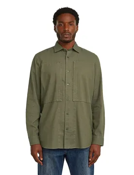 Chemise à Manches Longues Panelled Pocket Regular Combat Gold 2XL