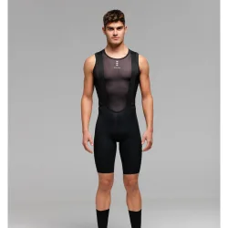 Culotte de ciclismo de Hombre Pure Black AERYS
