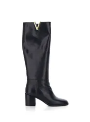 Stivali in pelle NERO 38