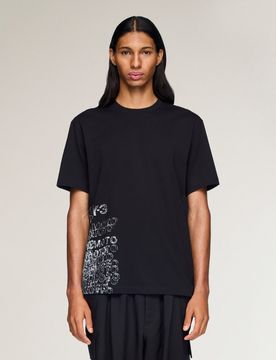 Y-3 GFX SHORT SLEEVE TEE S Black
