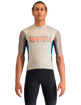 Maillot à Manches Courtes Supergiara Logo - Sportful - FashionsVida