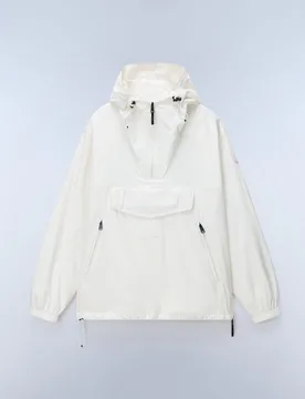 Rainforest Next Windbreaker Jacket Soft White male - Napapijri - FashionsVida