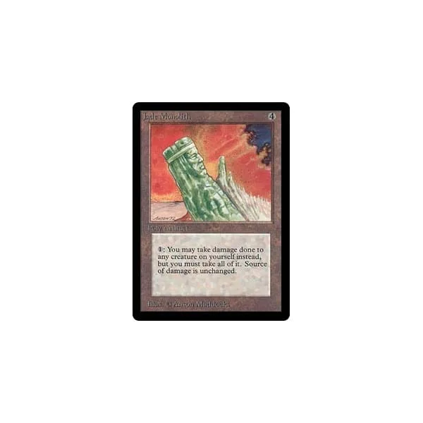 Jade Monolith Beta - Magic: The Gathering - FashionsVida