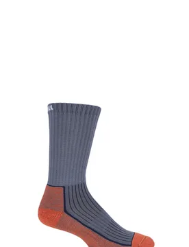 Pair Light Grey Made in Finland Hiking Socks Unisex 8.5-11 Unisex - - Grey - Size: 8.5-11 Unisex - Uphill Sport - FashionsVida