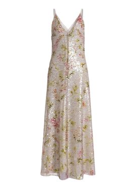 Vestiti casual donna - abito paillettes stampata - n.d