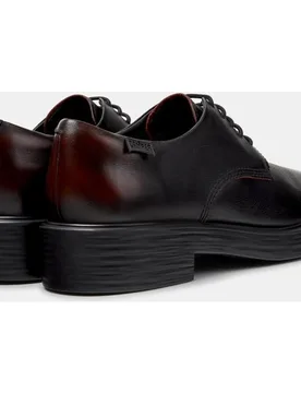Zapatos de cordones de mujer dean twins de piel - Camper - FashionsVida