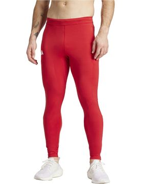 Adizero malla larga running hombre Rojo (XXL)