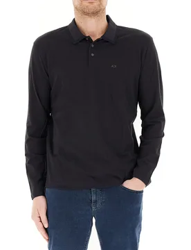 Polo maniche lunghe BLU NOTTE M - Armani exchange - FashionsVida