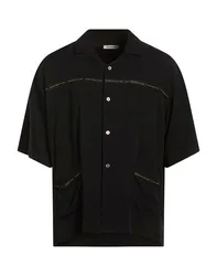 Hemd Herren Schwarz 4,5 Herren