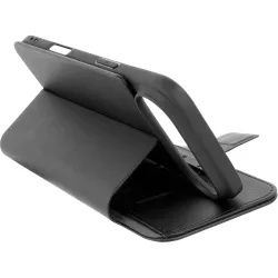 Funda Cellularline Book Agenda negra para iPhone Air