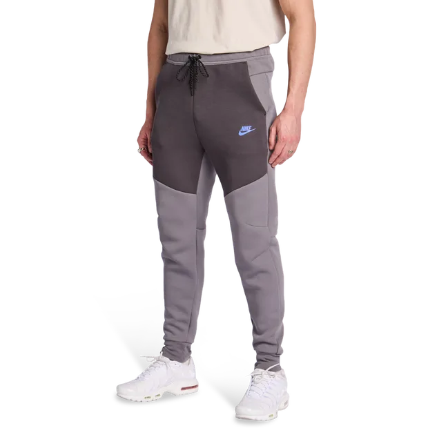 Tech Fleece Men Pants - Grey - Size - Grey - Size: Medium - Nike - FashionsVida