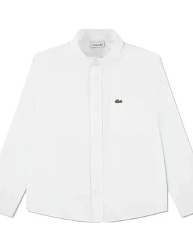 T-shirt à Manches Longues 847148 White 5 Années Fille - Lacoste - FashionsVida