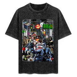 The 80s T-Shirt Abstract Pattern Print Top
