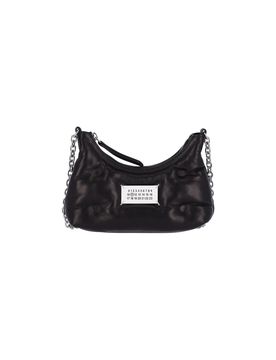 Leather Mini Handbag with Brass Hardware